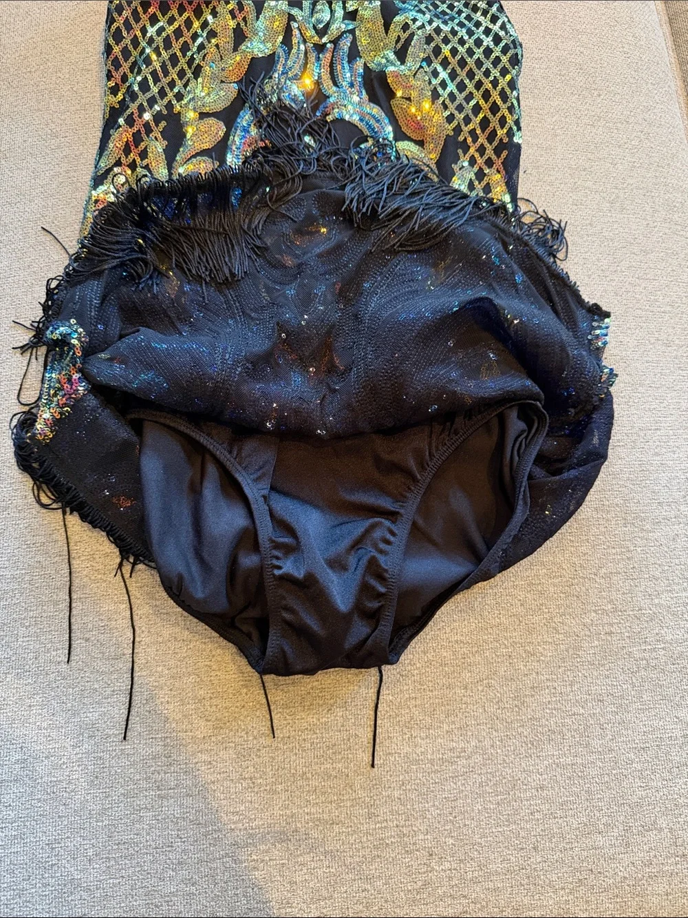 N/A sleeveless sequin